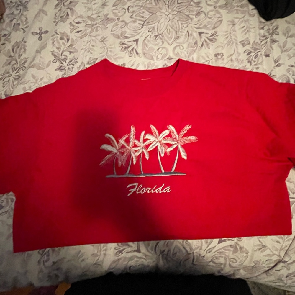 Vintage red Florida tee